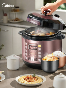Midea | 2-in-1 Electric Pressure Cooker & Rice Cooker