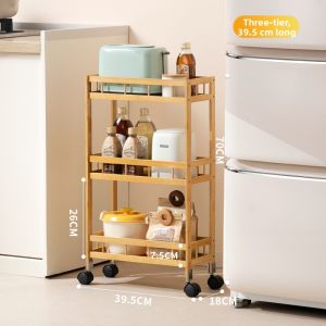 Mobile Multi-function Kitchen Storage Rack