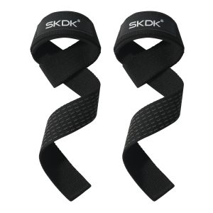 Dây Đeo Tập Tạ Silicon Chống Trơn Hỗ Trợ Tập Luyện Crossfit Tập Gym Tăng Cường Sức Mạnh Cổ Tay Đai Nâng Lực Cho Bài Tập Deadlift