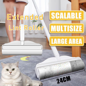 Extra Large Lengthened Sticky Roller Hair Removal Detachable Sticky Lint Roller 3 Sections