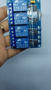 Optocoupler 4 Channel Relay Module DC 5V / DC 12V