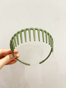 ที่คาดผมสีสันสดใสแฟชั่นใหม่พร้อมกิ๊บติดผมแบบกดฟันกิ๊บเกาหลีกันลื่นสําหรับล้างหน้าและจัดแต่งทรงผมขั้นพื้นฐาน