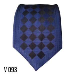 Dasi manual motif klasik lebar dasi 9.5 - 10.5cm