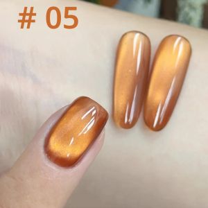 ยาทาเล็บเจลแคทอายสีเหลืองอำพัน WS Golden Autumn 1 ชิ้น คอลเลคชั่นแฟชั่นแคทอาย ประกายสีเหลืองอำพัน แต่งเล็บแบบแคทอาย