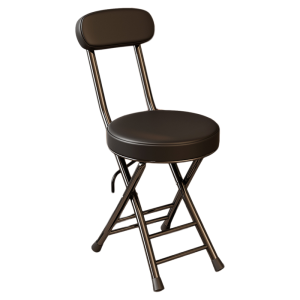 XIANGNANSONG | Foldable Round Stool with Back