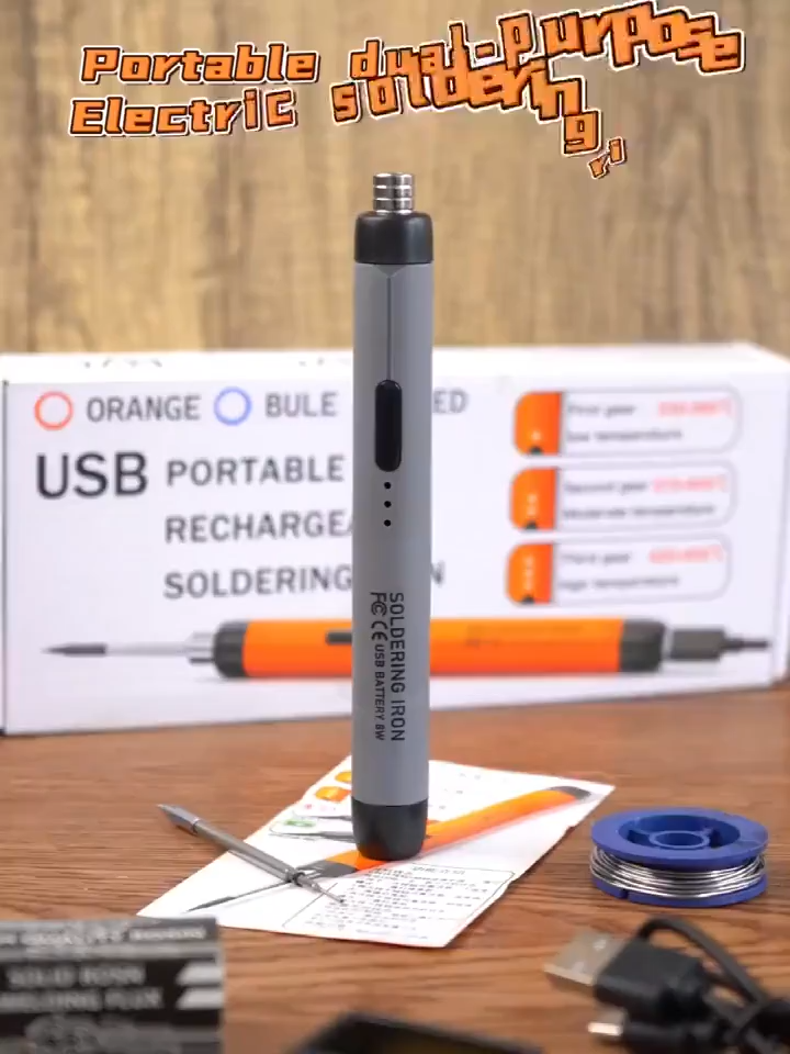 USB Portable Intelligent Soldering Iron LED Display Multifunctional Soldering Iron With Temperature Adjustment Function Of 100-400 Degrees
