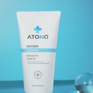 Sữa dưỡng ẩm hữu cơ Atono2 Oxygen Lotion cho trẻ từ sơ sinh 160g chuyên dành cho da nhạy cảm khô ngứa