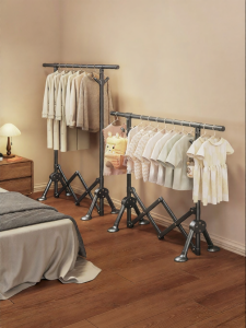 MINGZHI | Folding No-assembly Indoor Closet Rack