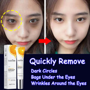 eyebag and dark circle eye cream vitamin c eye serum eye dark circle remover milia seed Delays Aging Fades Wrinkles Firming Brighten Skin eye cream黑眼圈眼袋霜