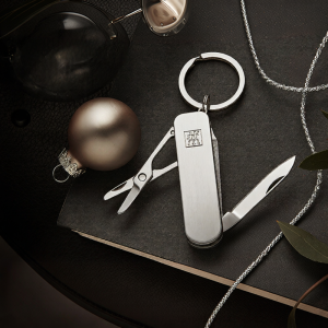 Foldable Stainless Steel Nail Clipper Keychain Gift