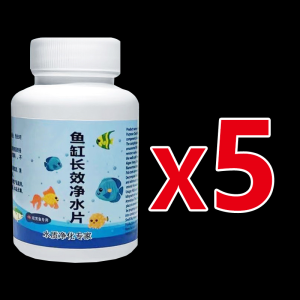MONLEYTA | Fish Tank Water Purifying Tablets Clear Water Deodorant Remove Fishy Odor Aquarium Pond Fishery Water Purifier Agent