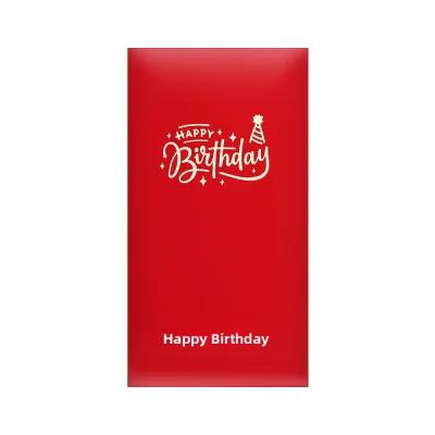 Birthday Red Envelope 10 Years Old Party Small Hard Simple Elegant New Childrens Banquet Return Gifts Chinese Wedding Supplies