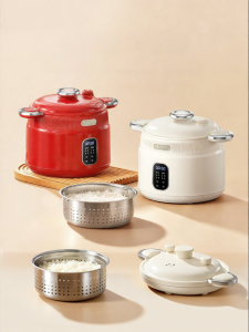 CECON | Low Sugar Cooking Rice Soup Separation Multi-functional Pressure Electric Cooker 2.5L