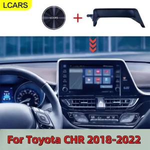 Car Phone Holder Magnetic Adjustable Angle Mount For Toyota CHR 2018-2022 Center Console Screen Navigation Bracket Car Accessory
