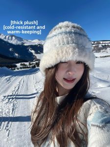 Zanning | Winter Warm Wool Hat for Women Ear-Warming Fishermans Hat