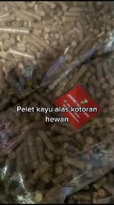 Wood Pelet Pelet Kayu 20Kg 25KG ALAS KANDANG KAYU Untuk Kucing Kelinci Marmut Burung Hamster