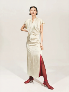 edition | Silk Jacquard Cheongsam Dress