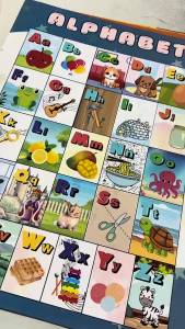 Educational Poster (ABC Shapes Numbers etc)