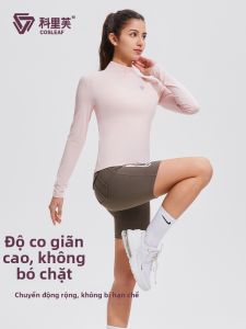 COSLEAF | Áo Khoác Chạy Bộ Nữ Dài Tay Thoáng Khí