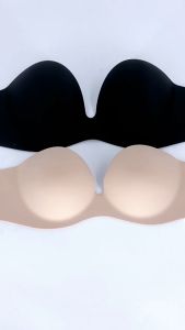 Strapless Push Up Bra Wanita Wing Tempel - Bra Tanpa Tali Reusable