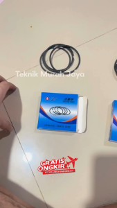 JF Ring Piston Mesin Diesel R175 R180 7 Pk 8 hp Ring Piston Pir Per Seker Sokar Ring Seher Set 4 Pcs Disel Deksel Jiang Fa Dong Hai Dong Feng Genset Industri Pertanian Molen Pengaduk Semen Perahu Kapal Laut