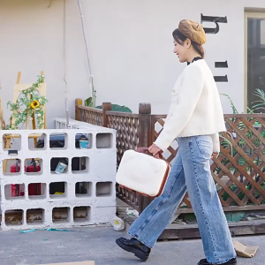 SG Gadget® 14 MINI Travel Luggage 3D Bear Makeup Bag Cosmetic Bag Multi-functional Storage Case Suitcase with Lock