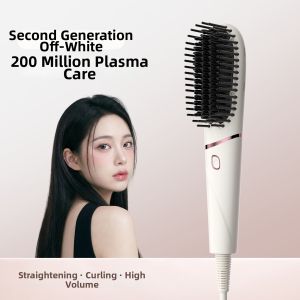 tsuyagla | Detangling Negative Ion Two-Way Straightening Comb
