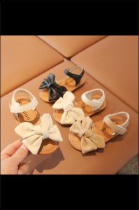 Ramadhan Sale Sandal Anak Perempuan 1-5 Tahun KanaOetapes Pita Menarik Fashion Kaki Lace Sepatu