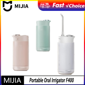 2026 NEW MIJIA Electric Oral Irrigator F400 Portable Water Pick Flosser Teeth Whitening Remove Dental Plaque 200ML CN
