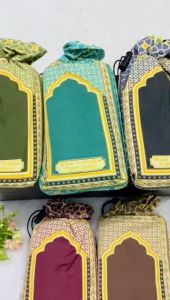Sajadah travel Ramadhan sejadah traveling souvernir haji umroh ready stok
