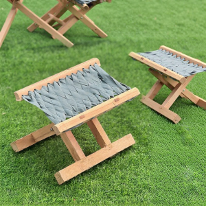 DIY Weaving Folding Stool Wood
