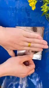 เทปกาวกันรั่ว กันน้ำซึม แผ่นแปะหลังคาเทปกาวติดหลังคา เทปกาวอเนกประสงค์ กาวอุดรอยรั่ว ซ่อมหลังคารั่ว เทปกาวกันน้ำรั่วซึม