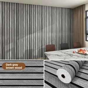 Luxury Peel and Stick Wall Panel Self Adhesive Gold Striped Wallpaper for Living Room Bedroom Accent Wall Home Decor Renovation