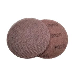 5 inch125mm Dry-Grinding Mesh Pneumatic Round Self-Adhesive Mesh Disc Sandpaper Sheet Suitable for MIRKA