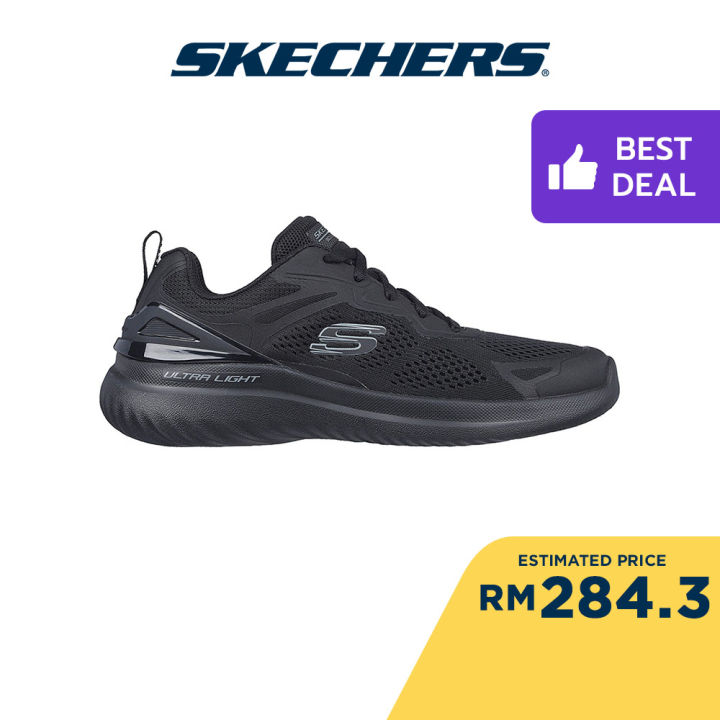 Skechers Men Sport Bounder 2.0 Andal Shoes 232674BBK AirCooled