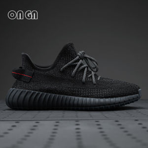 ONGN | All Black Big Size Breathable Mens Sneakers