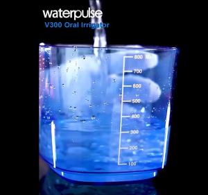 Máy Tăm Nước Điện Waterpulse V300 Máy Tăm Nước Áp Lực Cao Với 5 Vòi Phun Làm Sạch Răng Và Chăm Sóc Nướu Di Động Cho Niềng Răng