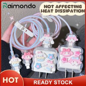 Raimondo Kartun Sanrio Data Pelindung Kasus Setel Wave Edge Charger Sofger Case Cocok Untuk IP