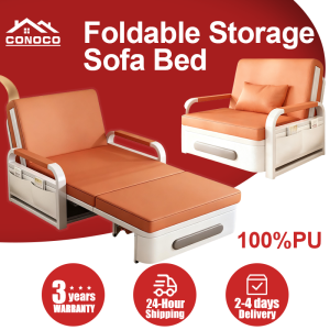𝐓𝐀𝐁𝐋𝐄𝐓𝐑𝐎𝐕𝐄 New foldable sofa bed 1 seat 2 seats 0.82M/1.08M/1.5M solid wood bed household living furniture
