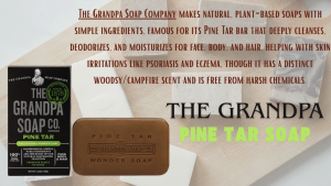 THE GRANDPA PINETAR SOAP 120GRAMS