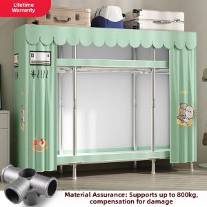 Easy Assembly Simplified Modern Fabric Wardrobe