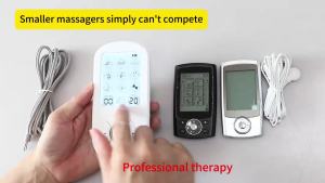 New 2 in1 EMS Electric Muscle Massage Stimulator 36 Modes Tens Unit Meridian Relaxation Machine Pulse Abdominal Body Massager