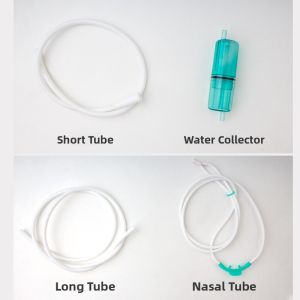 Silicone Hydrogen Absorption Nasal Tube Oxygen Tube Nasal Plug Style Home Use Steam Eye Mask Fatigue Relief Health Care