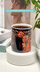 E2E Personalized MAGIC MUG with BOX | Heat Changing Coffee Mug | Gift Personal Souvenir