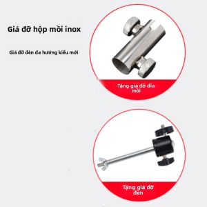 JUJING | Giá Đỡ Câu Cá Dùng Trên Sông Thuyền Hỗ Trợ Câu Cá Giá Đỡ Cần Câu