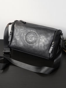 Street Style Motorcycle Riding Mens Crossbody Bag Sporty Single Shoulder Backpack Functional Fashion Small Square Bag