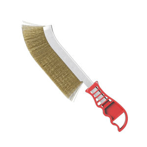 BIGWHITESHARK | Rust Removal Cleaning Wire Brush Long Handle
