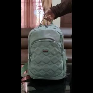 RANSEL WANITA IMPORT CHIBAO BORDIR BAHAN KANVAS 155#