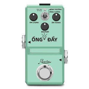IRIN | ROWIN Ống Ổ Đĩa Hiệu Ứng Guitar Bàn Đạp Overdrive Hiệu Ứng True Bypass Metal LN-328 Phụ Kiện Guitar Điện
