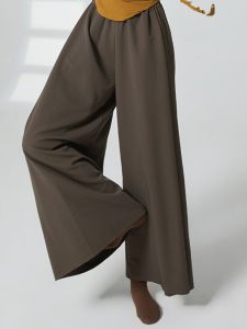 Quần Dài Khiêu Vũ Hiện Đại Cho Nữ Ống Rộng Thẳng Quần Khiêu Vũ Cổ Điển Dân Tộc Quần Khiêu Vũ Dài Thường Ngày